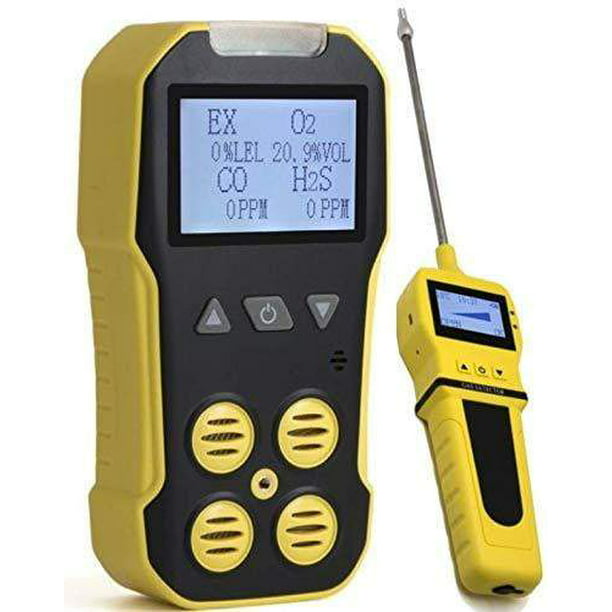 Gas Sampling Pump by FORENSICS 500cc/min Flow rate: 0.5LPM USB Recharge | Stainless Steel Probe Strong ABS Made for Gas Detectors & Meters 